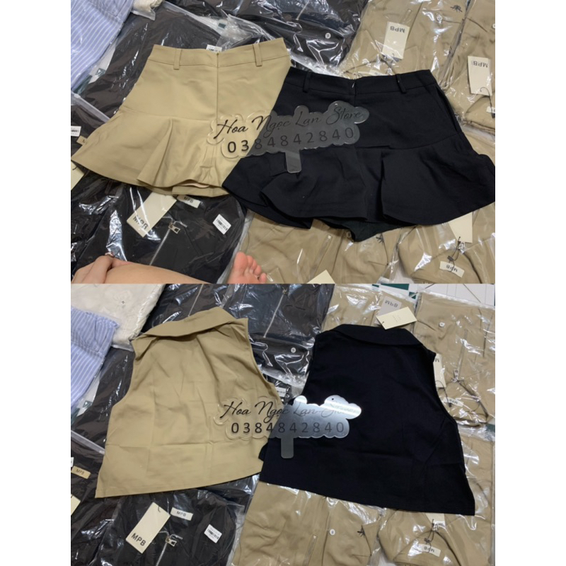 Set ong cổ bẻ khoá bạc mai phương bùi fulltagmac 2 tem