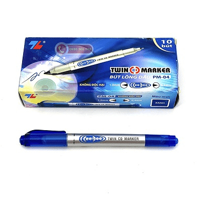 Bút lông dầu PM-04 hai đầu nhỏ