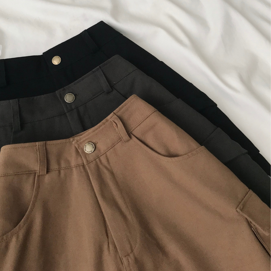 Chân váy ngắn nữ chất vải kaki ZIZY 3432 - Jemcloset