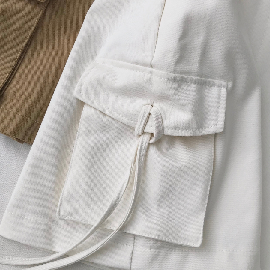 Chân váy ngắn nữ chất vải kaki ZIZY 3432 - Jemcloset