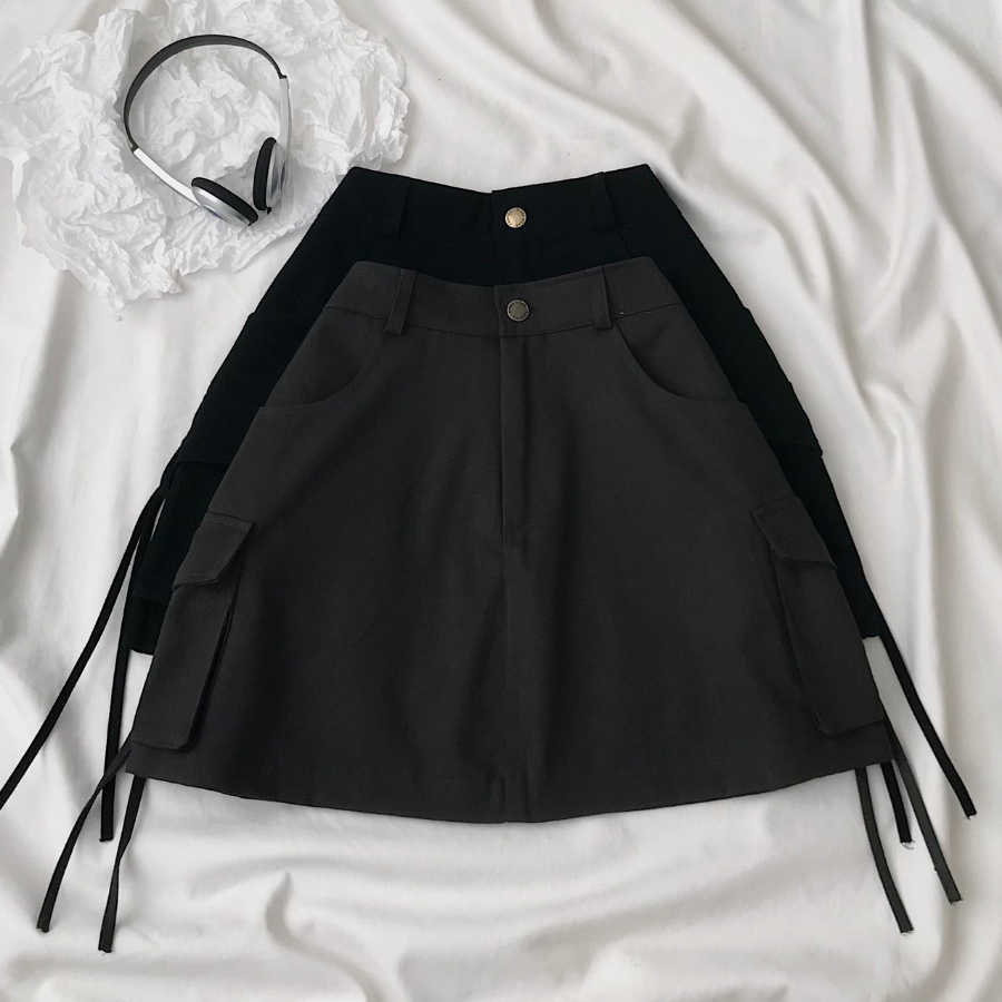 Chân váy ngắn nữ chất vải kaki ZIZY 3432 - Jemcloset