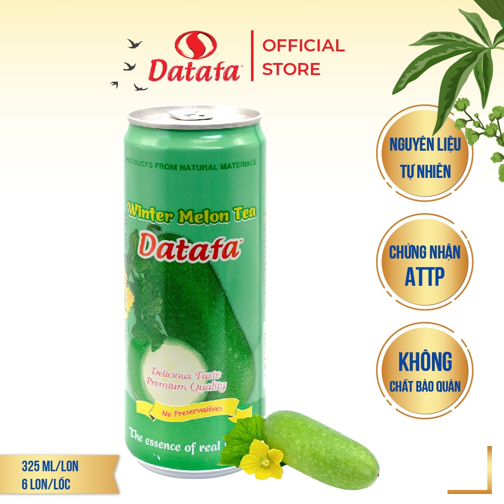 Trà Bí Đao Datafa - Khay 24 Lon 325ml