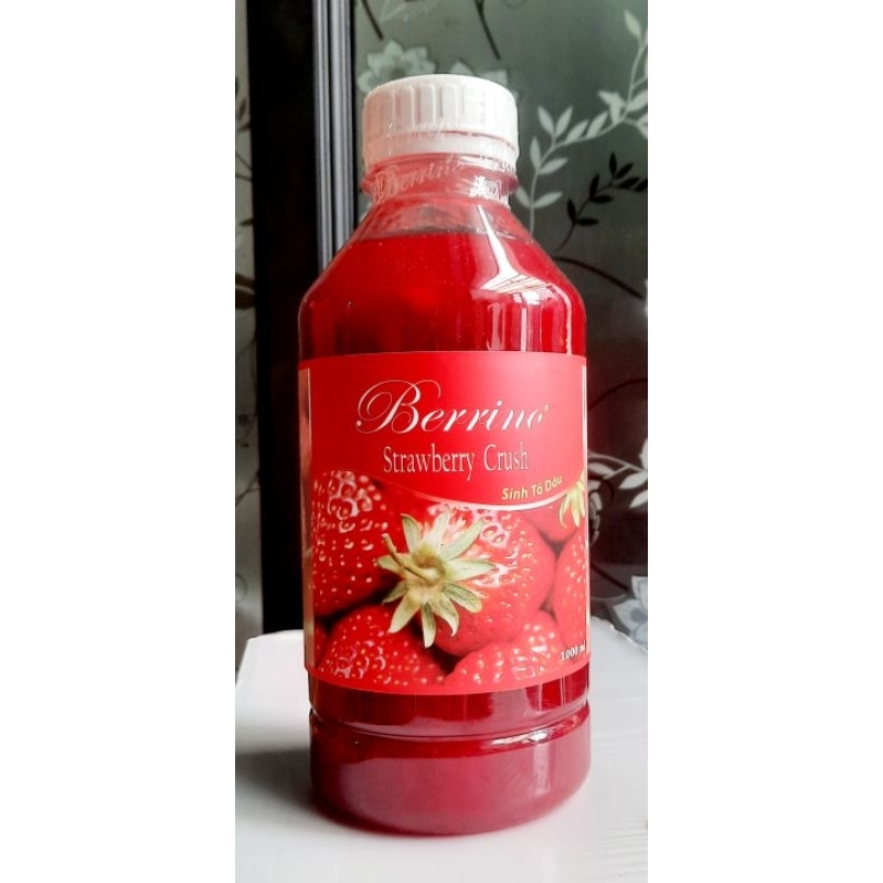 Sinh tố trái cây Berrino nhiều mùi 1lit