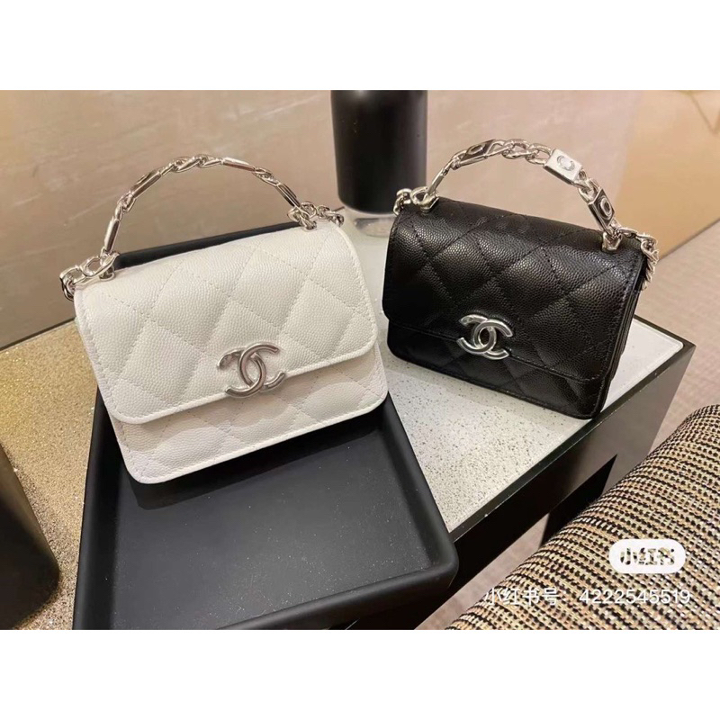 Túi Xách CN quai kiềng  Đeo Chéo Nhỏ Nhắn sz 15cm Full Box