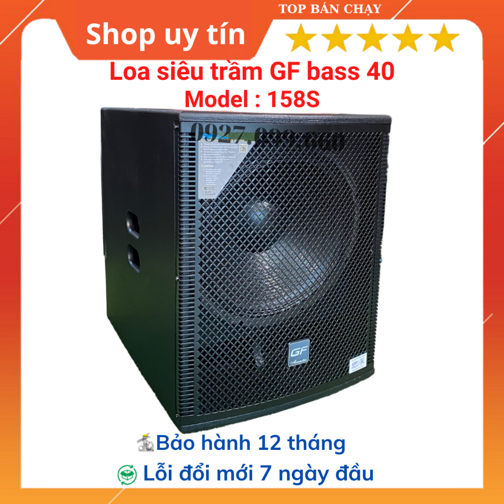 Loa siêu trầm hơi GF bass 40 Từ 220 coil 100 chất âm ấm,chắc,chuyên gia đình,Bảo hành 12 tháng.Liên hệ shop nhận giá tốt