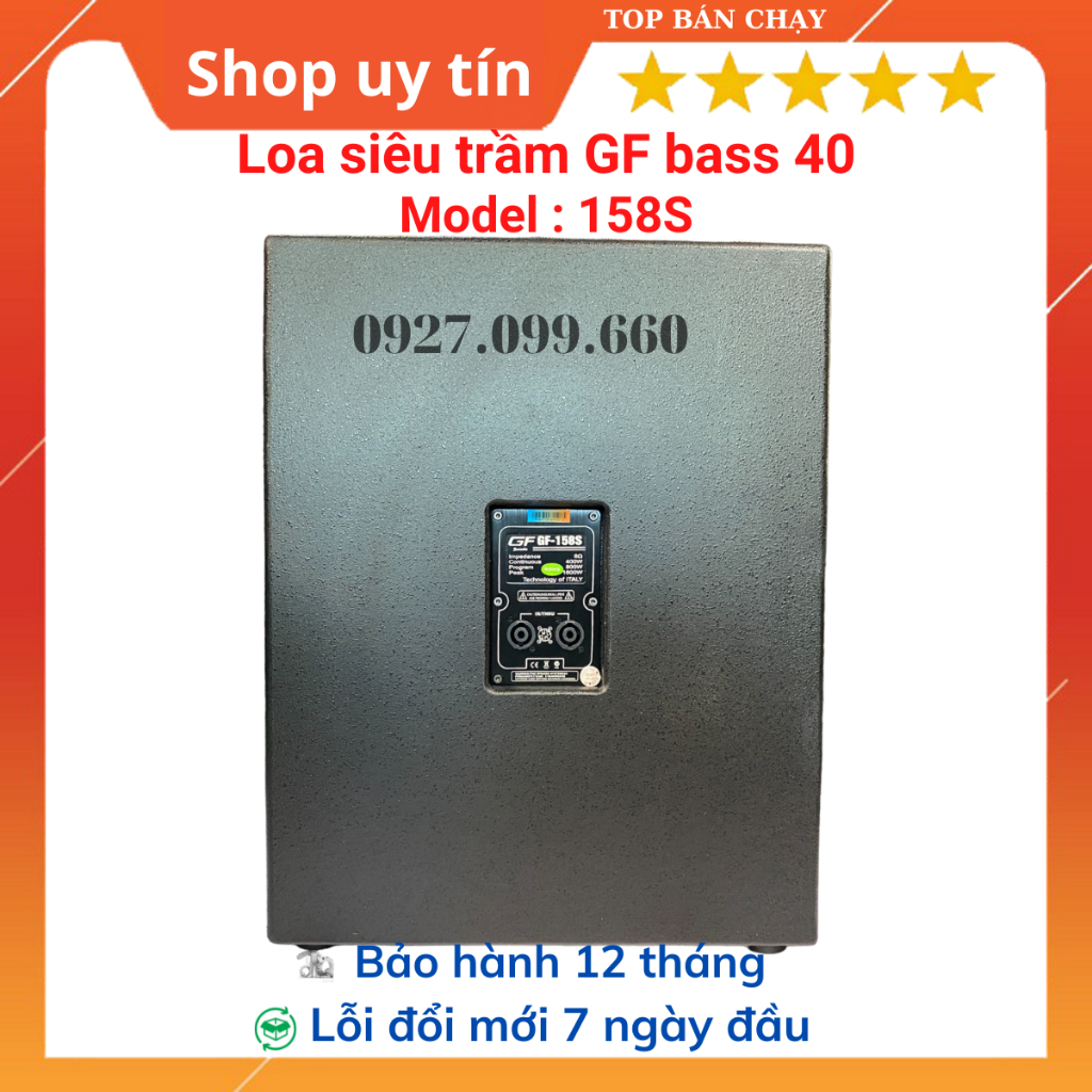 Loa siêu trầm hơi GF bass 40 Từ 220 coil 100 chất âm ấm,chắc,chuyên gia đình,Bảo hành 12 tháng.Liên hệ shop nhận giá tốt