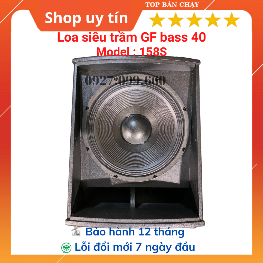 Loa siêu trầm hơi GF bass 40 Từ 220 coil 100 chất âm ấm,chắc,chuyên gia đình,Bảo hành 12 tháng.Liên hệ shop nhận giá tốt