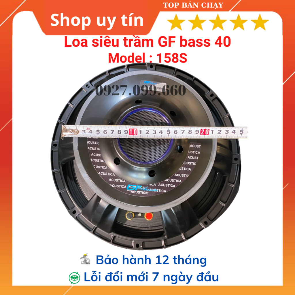 Loa siêu trầm hơi GF bass 40 Từ 220 coil 100 chất âm ấm,chắc,chuyên gia đình,Bảo hành 12 tháng.Liên hệ shop nhận giá tốt