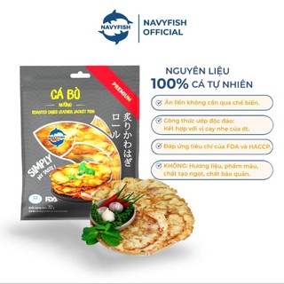 DATE 1/7 - khô cá nướng, khô cá ăn liền, ăn vặt NAVYFISH