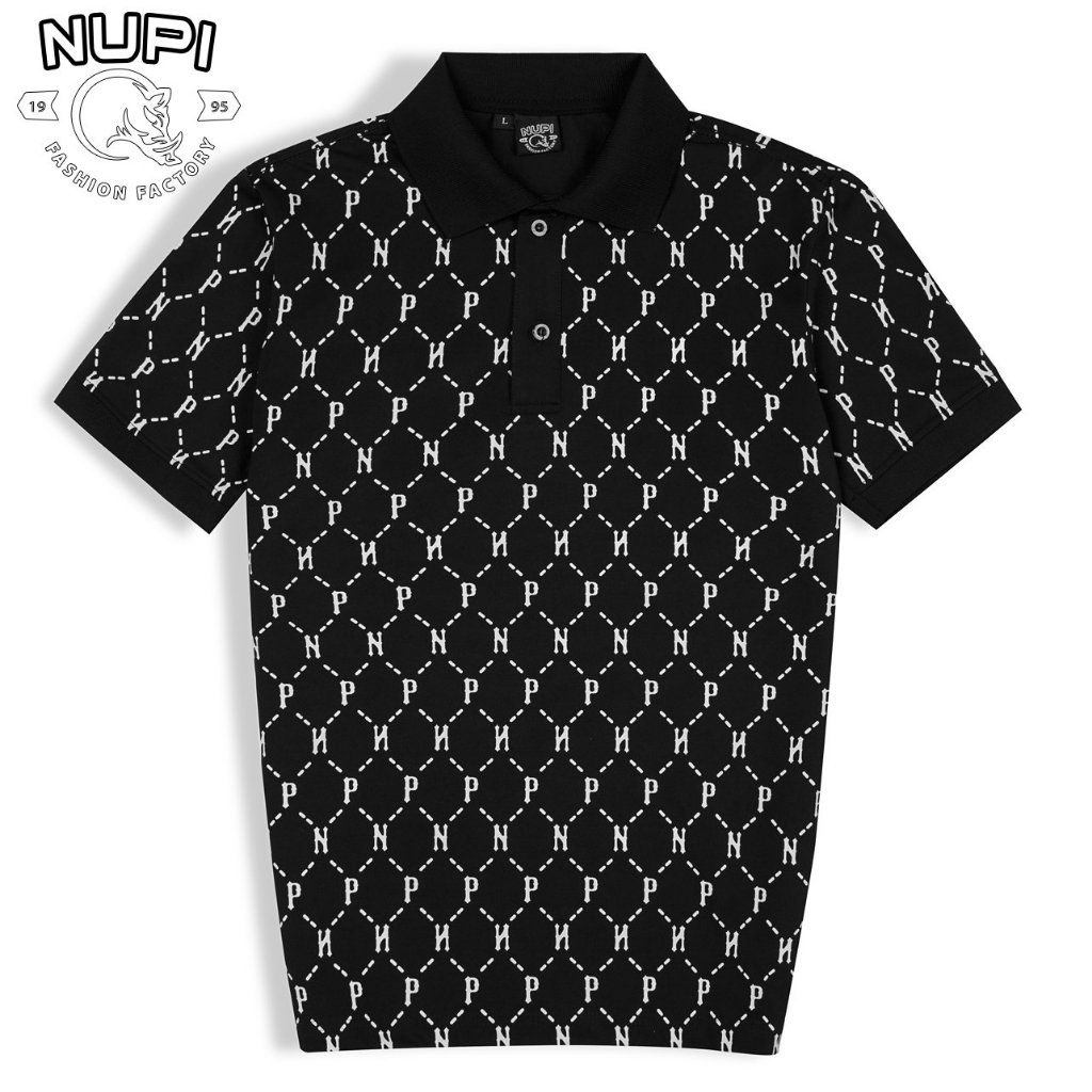 Áo polo nam nữ họa tiết NP  AT15