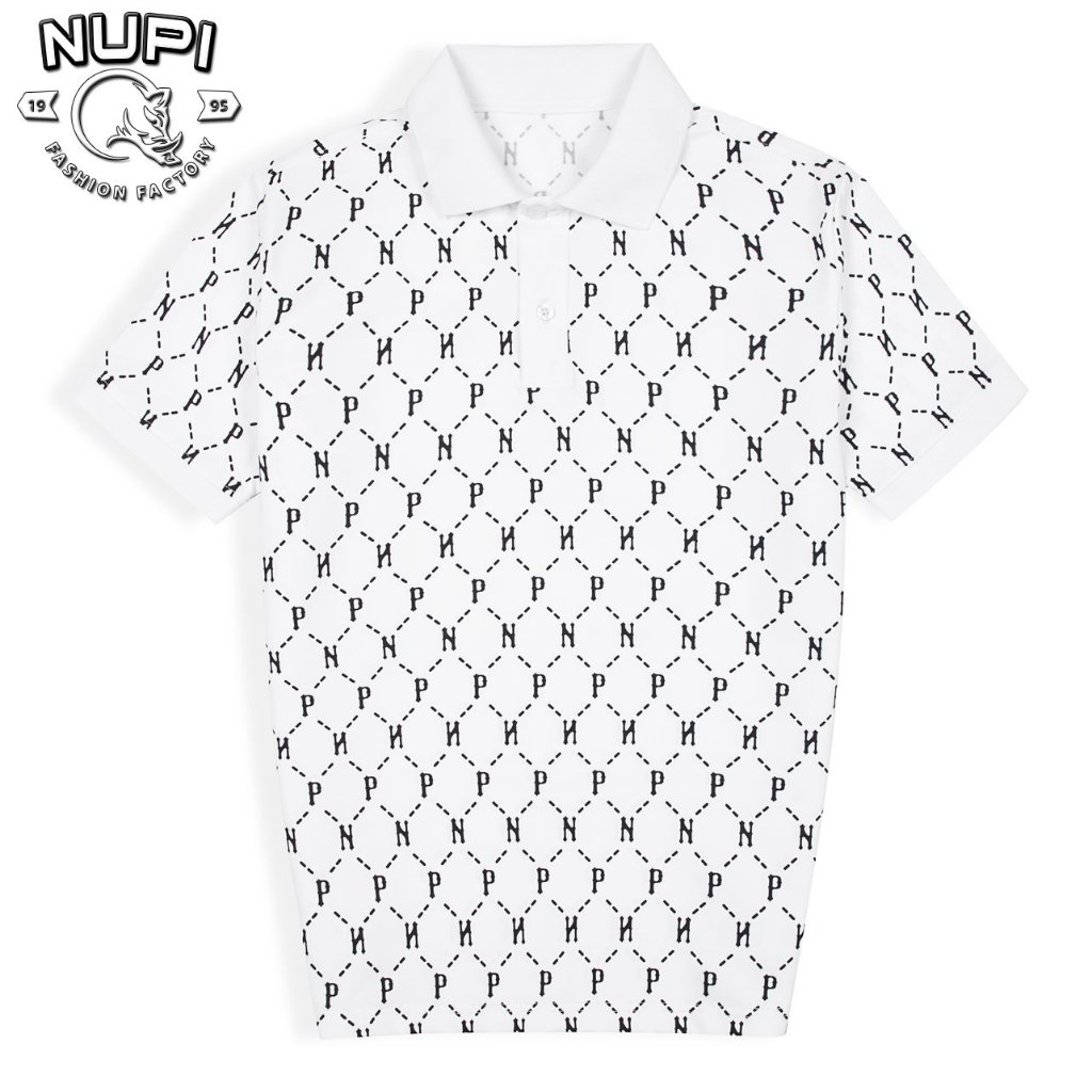 Áo polo nam nữ họa tiết NP  AT15