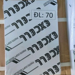 Giấy excell A5/ Decal A5 70gsm Indonesia Độ trắng cao giá sỉ ,