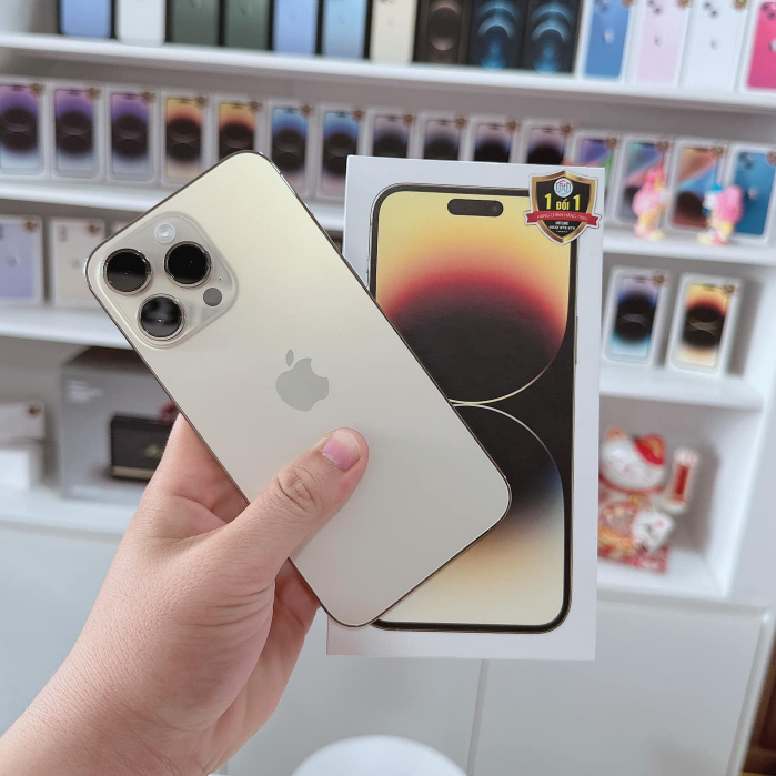 𝗜𝗣 𝟭𝟰 𝗣𝗥𝗢 𝗠𝗔𝗫 𝟭𝟮𝟴𝗚𝗕 𝗚𝗼𝗹𝗱 Đ𝗲̣𝗽 𝗞𝗲𝗻𝗴 𝗣𝗶𝗻 𝟭𝟬𝟬% 𝗕𝗛 5/𝟮𝟬𝟮𝟰 𝗩𝗡
