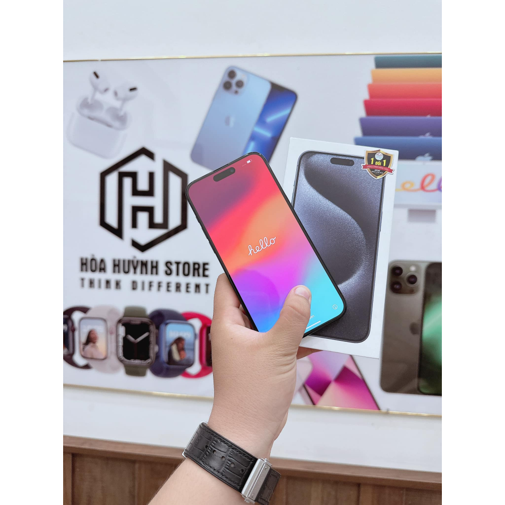 𝗜𝗣 𝟭𝟱 𝗣𝗥𝗢 𝗠𝗔𝗫 𝟮𝟱𝟲𝗚𝗕 𝗡𝗲𝘄 𝗦𝗲𝗮𝗹𝗹 𝗩𝗡 𝗕𝗛 𝟭 𝗡𝗮̆𝗺