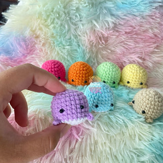 CÁ VOI MINI len crochet handmade (ẢNH THẬT)
