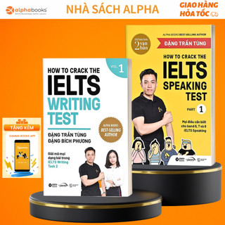 Combo Sách How To Crack The IELTS Writing Test Vol.1 + How To Crack The IELTS Speaking Test - Part 1