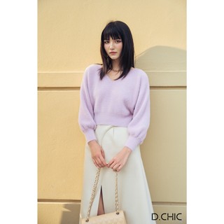 D.CHIC Chân váy midi cạp vạt chéo MS: 382801