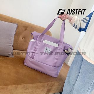 Túi du lịch nữ đa năng 2 tầng, túi xách du lịch cỡ lớn nam đựng quần áo mỹ phẩm gấp gọn JUSTFIT STORE