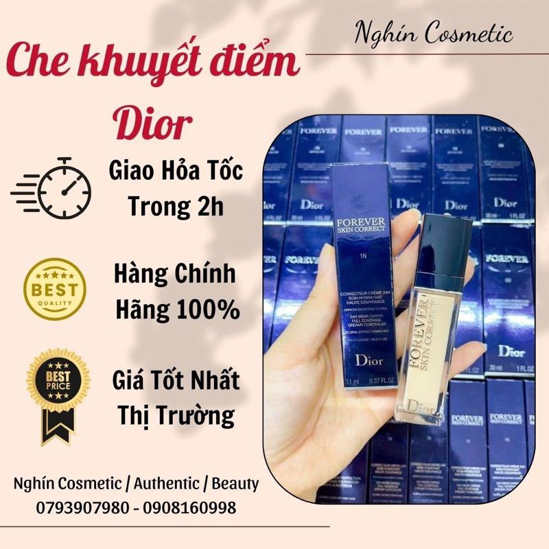 Kem Che Khuyết Điểm Dior Forever Skin Correct 11ml - CHÍNH HÃNG