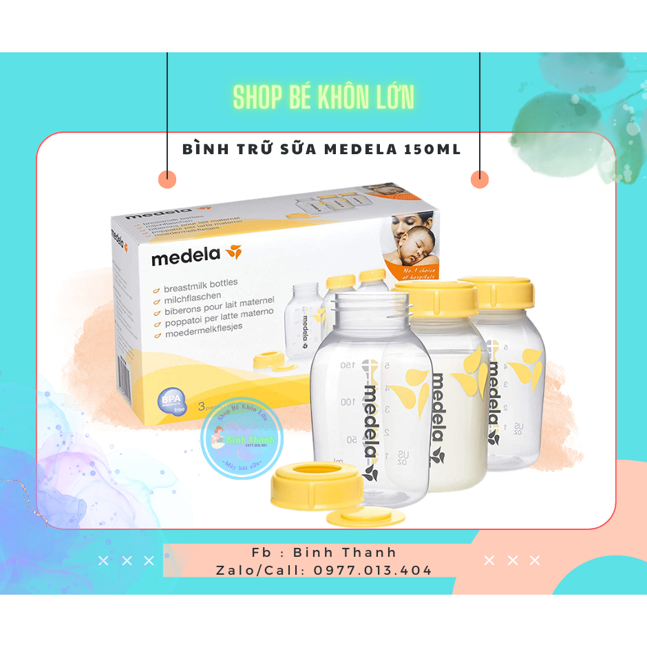 Bình trữ sữa Medela, Spectra chính hãng