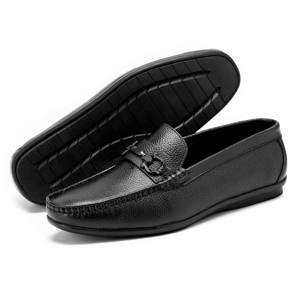 Giày da nam LEXSHOES giày da bò LS13 cao cấp bảo hành 12 tháng