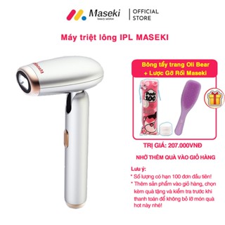 Máy triệt lông IPL MASEKI 999999 xung, Triệt lông vĩnh viễn, An Toàn, Trẻ hoá da tại nhà