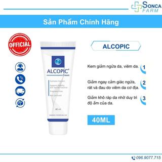 Kem dưỡng ẩm alcopic 40ml - ngăn ngừa eczema, giảm viêm da cơ địa, ngứa rát da