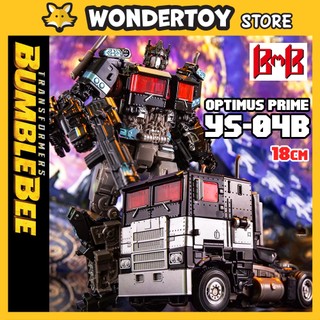 Mô hình Transformers Nemesis Optimus Prime YS-04B Robot biến hình Xe Container 18cm Hãng BMB