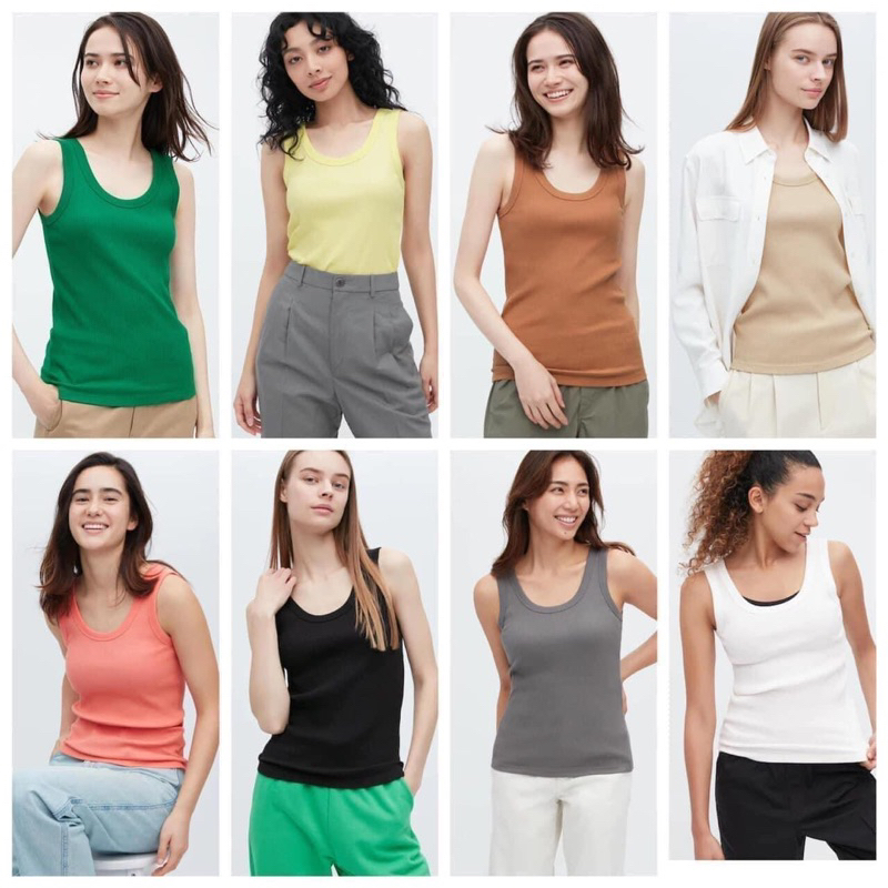 Tank top dài uni/qlo
