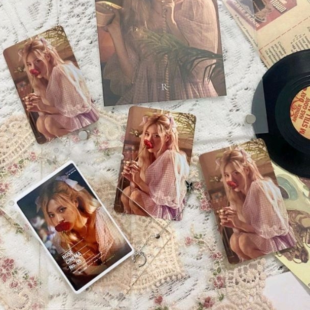 Lucky box Blackpink card off Blackpink Rosé Jisoo Jennie Lisa