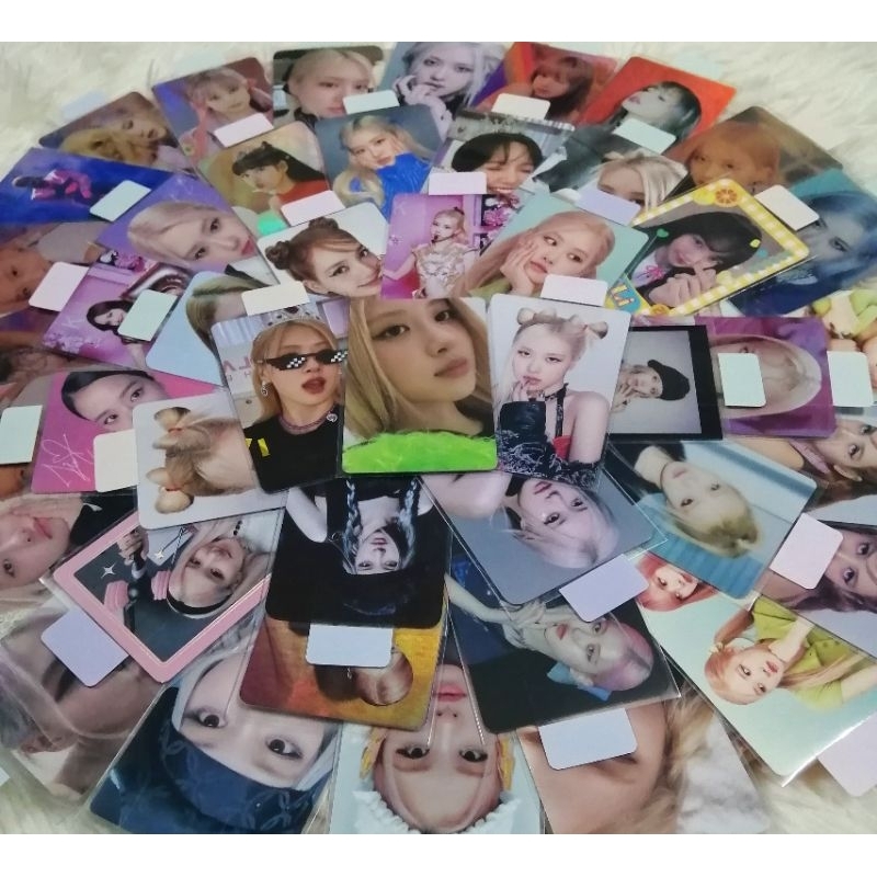 Lucky box Blackpink card off Blackpink Rosé Jisoo Jennie Lisa