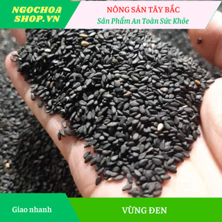 Vừng đen / Mè đen quê sạch, thuần chủng Xanh Lá còn vỏ, hút chân không cẩn thận