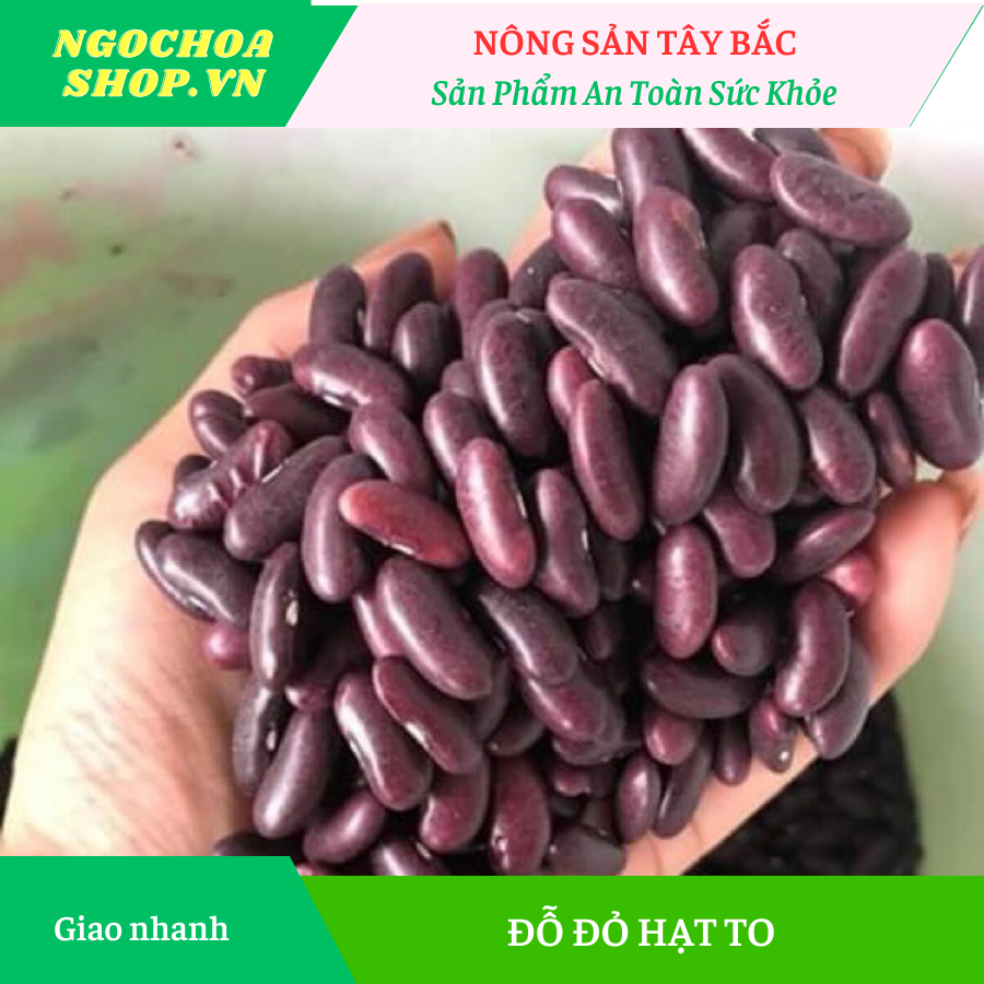 Đậu đỏ hạt to, đỗ đỏ hạt to 1kg