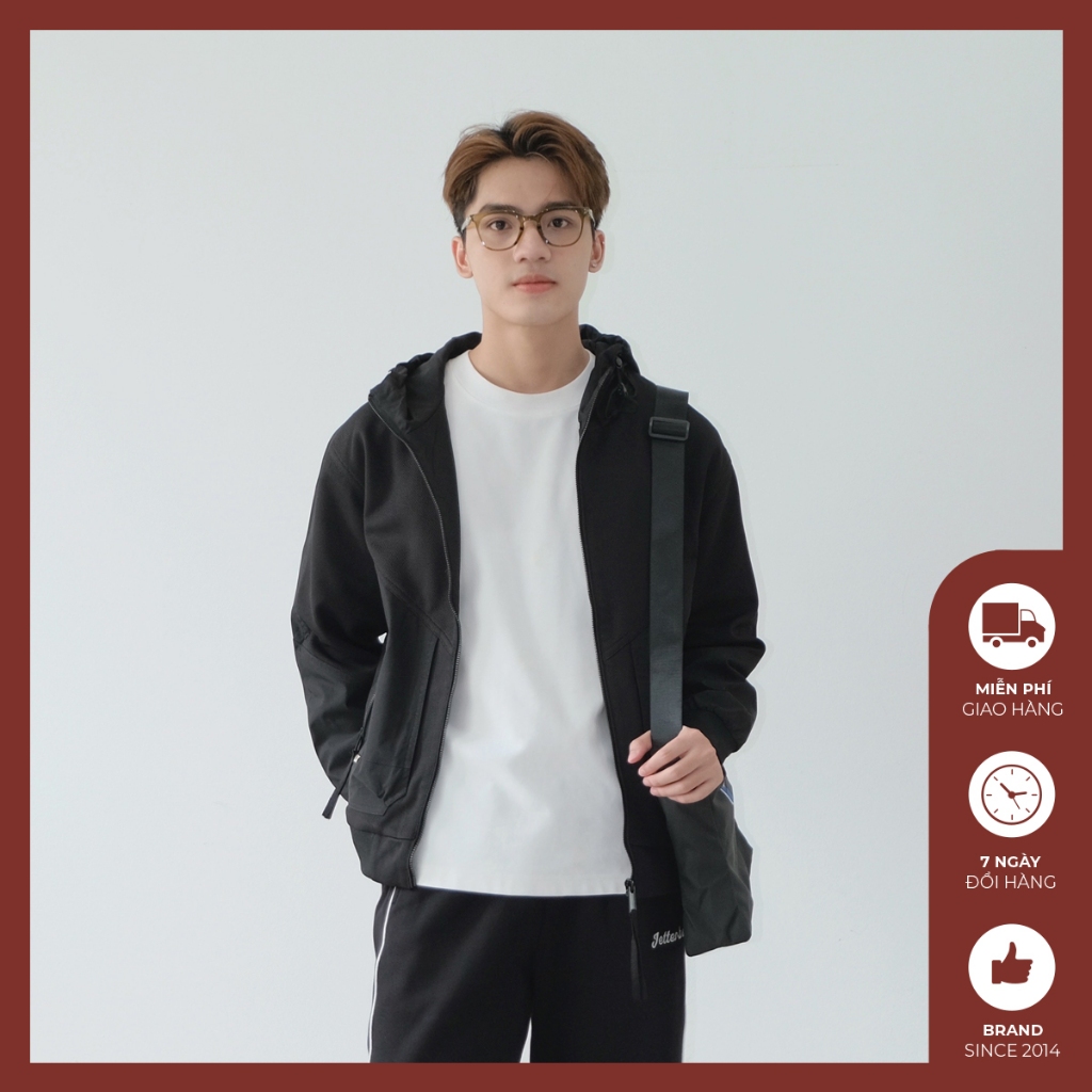 Áo khoác gió nam cao cấp Độc menswear có mũ cản gió giữ ấm tốt hạn chế thấm nước cản bụi, form rộng trẻ trung - AK419