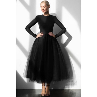 Váy Đầm 👗 2 dây voan lưới 3 lớp sang trọng đi tiệc váy 2hands Si Tuyển Nhật Hàn