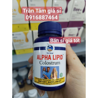 Viên uống Colostrum Alpha lipid sữa non dạng viên 60 viên. Chính hãng