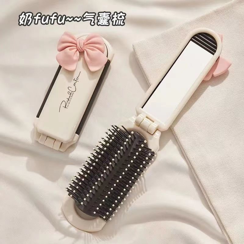 Lược gấp gọn kèm cừu và nơ sẵn hàng