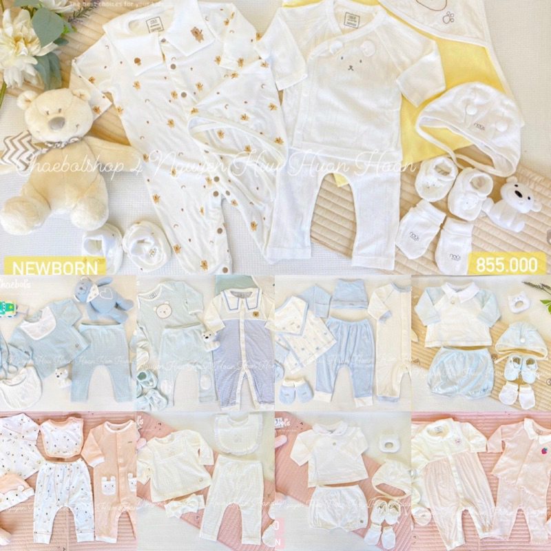 SET QUÀ TẶNG ĐÓNG HỘP CAO CẤP NOUS CHO BÉ NEWBORN
