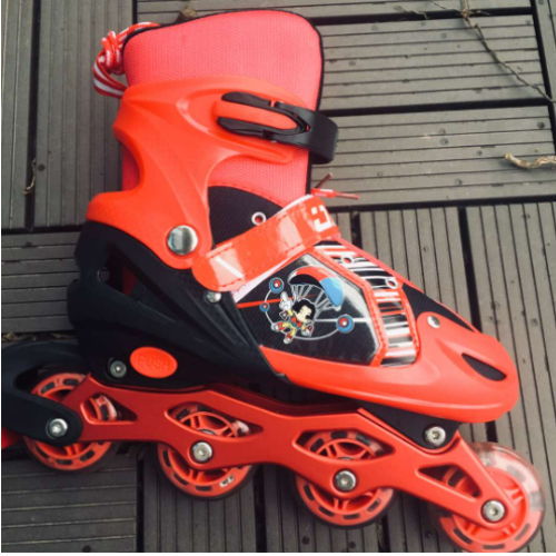 Giày Trượt Patin Trẻ Em Cougar Measin Chính Hãng, Có Bánh Đèn Phát Sáng, Có Chỉnh Size