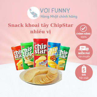   CHÍNH HÃNG  Bánh Snack Khoai tây Chip Star Nhật Bản siêu ngon 