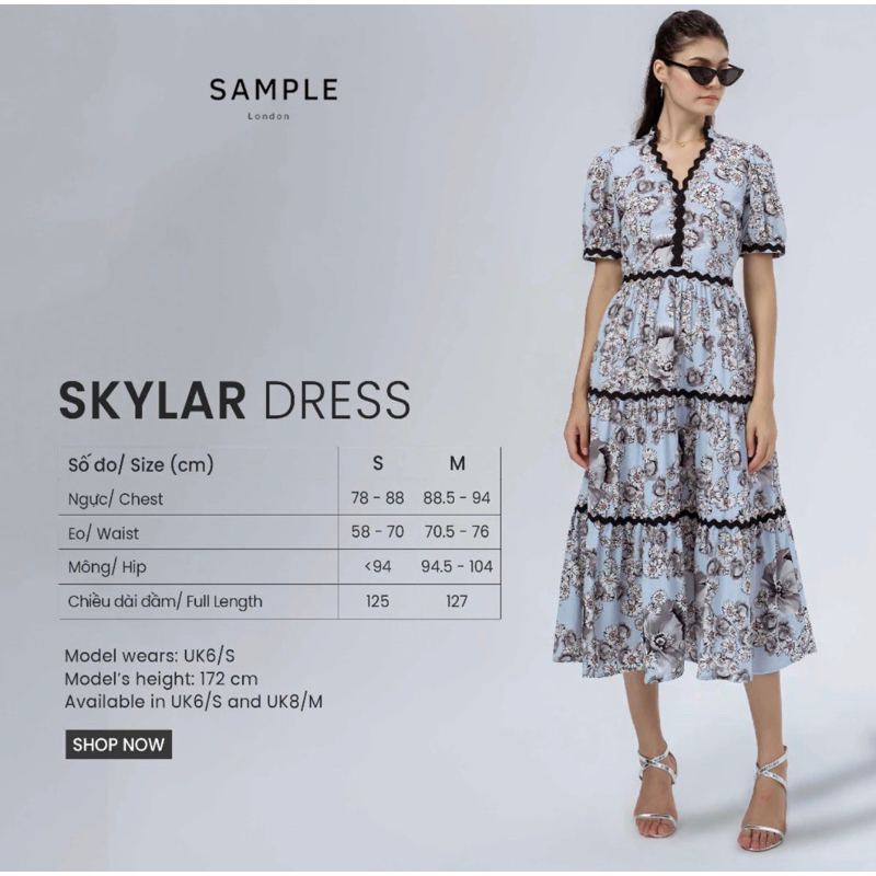 Đầm Sample London