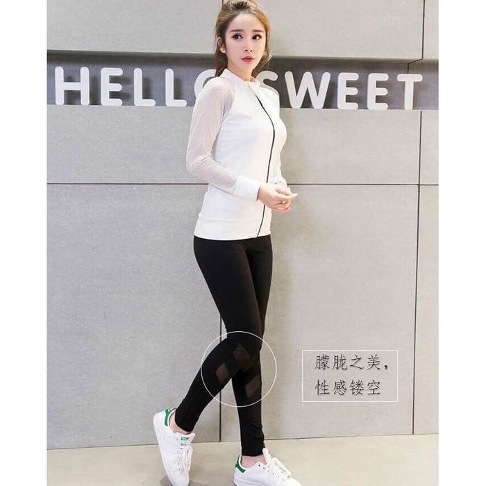 Bộ tập gym SPORT màu xám chất len-thanh lý