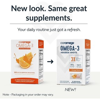 Dầu cá Coromega Omega-3 Orange Squeeze