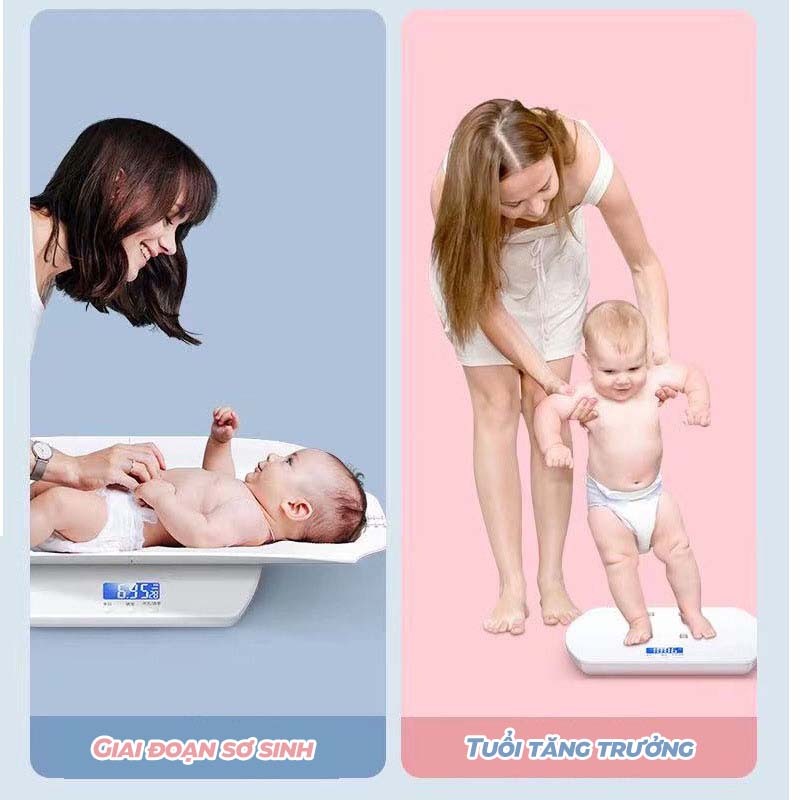 Cân trẻ em điện tử cân em bé, Thú Cưng Cân trẻ sơ sinh có thước đo chiều cao trẻ em