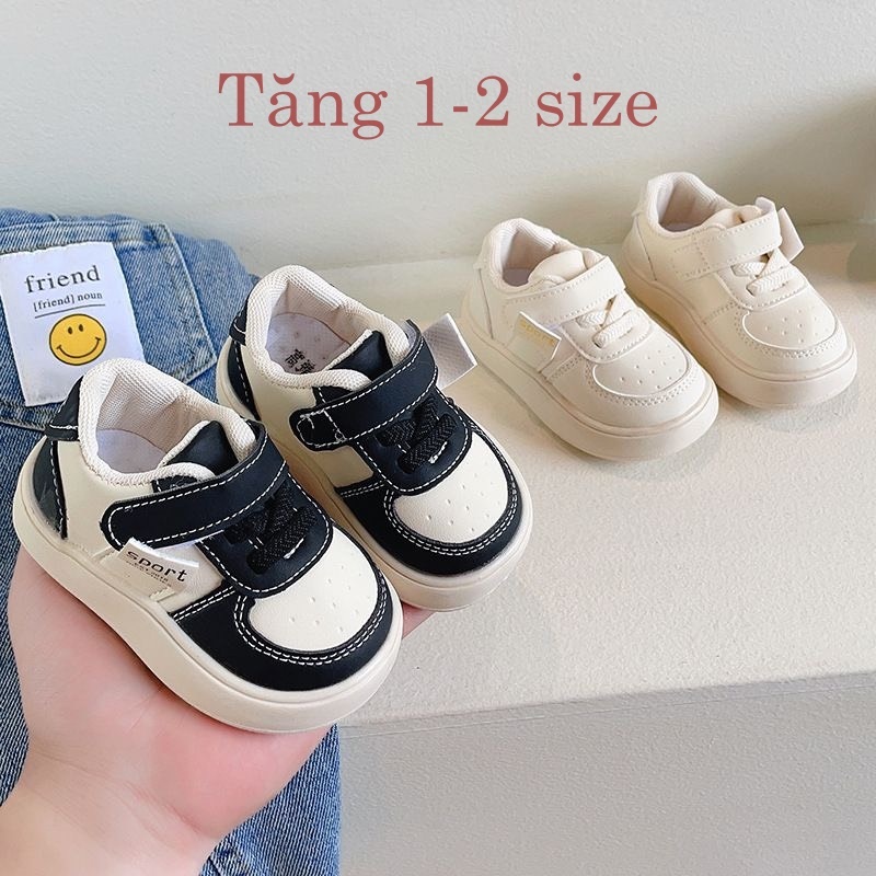 Sz 16-25 Giầy Thể Thao Mũi Tròn Sport Cho Bé Trai Bé Gái Từ 0-3 Tuổi K222