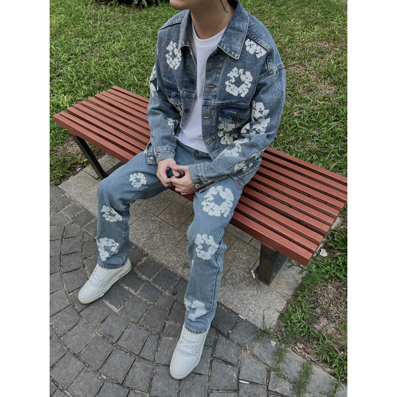 Bộ denim tears nhìn là múc