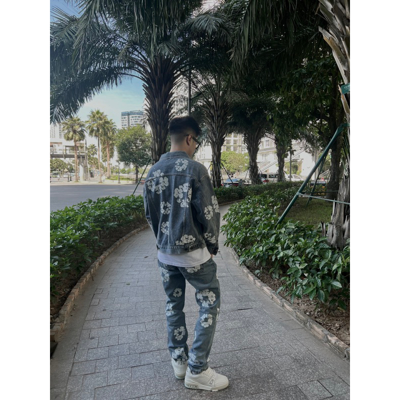 Bộ denim tears nhìn là múc