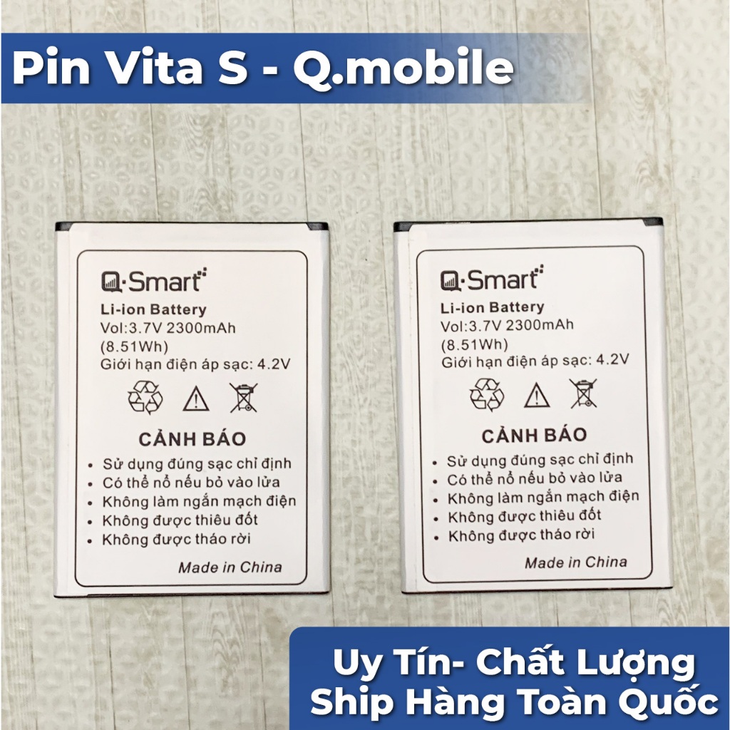 Pin Vita S Qmobile