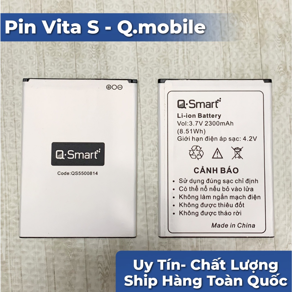 Pin Vita S Qmobile