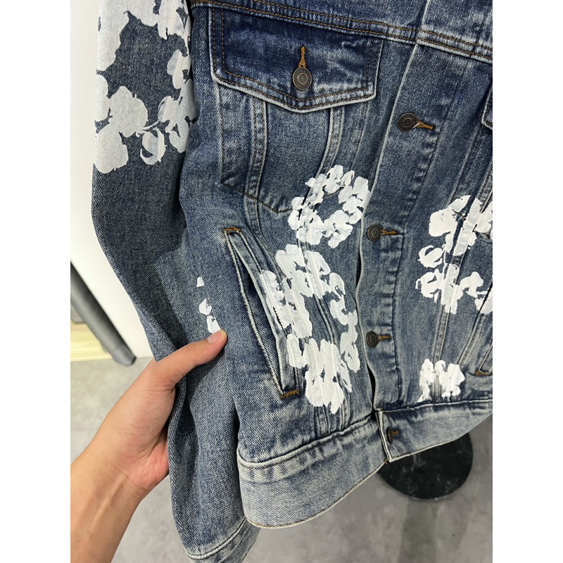 Bộ denim tears nhìn là múc